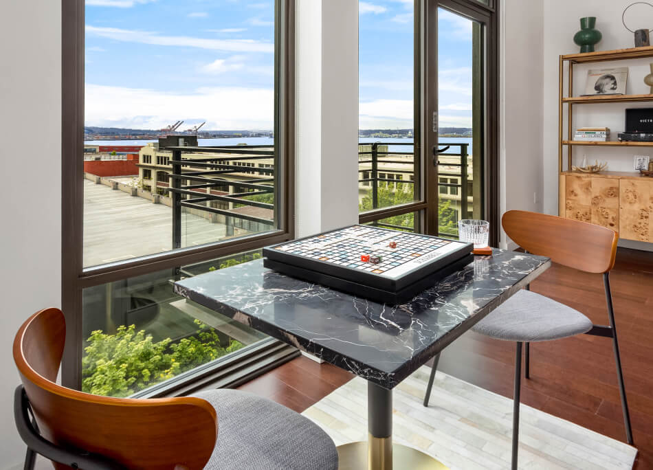 Floor to ceiling windows